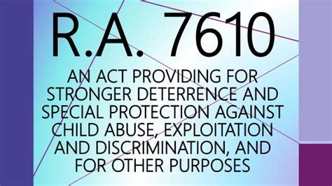 ra 7670|R.A. 7610 .